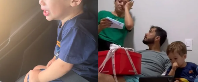 Alvaro tem 3 anos e chora de dor todos os dias. Ele precisa